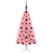 vidaXL Kerstboom Roze 120 cm PVC