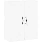 vidaXL Hangkasten 2 st bewerkt hout wit