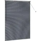 vidaXL Venetiaanse jaloezie Donkergrijs 175 x 135 cm 25 mm Aluminium