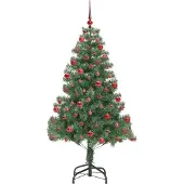 vidaXL Kerstboom Groen 180 cm PVC