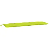vidaXL Tuinbankkussen 180x50x7 cm oxford stof heldergroen