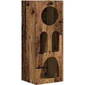 vidaXL Dressoir ELST Oudhout 40 x 35 x 100.5 cm Bewerkt hout