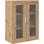 vidaXL Highboard Artisan Eiken 69,5 x 34 x 180 cm