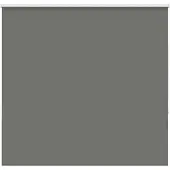 vidaXL Rolgordijn verduisterend 150x150 cm stofbreedte 146,6 cm grijs