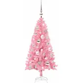 vidaXL Kerstboom Roze 120 cm PVC