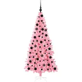 vidaXL Kerstboom Roze 180 cm PVC