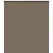 vidaXL Rolgordijn verduisterend koffie 125x130 cm stofbreedte 121,6 cm