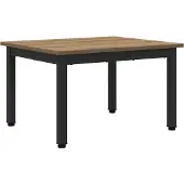 vidaXL Salontafel Ambachtelijk Eiken 60 x 50 x 36 cm Bewerkt hout