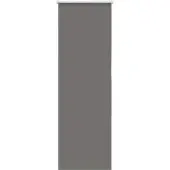 vidaXL Verduisteringsgordijn, grijs, 50x150 cm, stofbreedte 45,7 cm, polyester