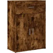vidaXL Dressoir 60x30x84 cm bewerkt hout gerookt eikenkleurig