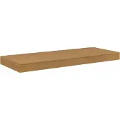 vidaXL Wandplank Muurmontage Beige 60 x 23,5 x 3,8 cm Bewerkt hout
