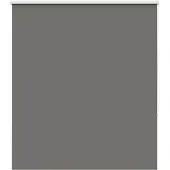vidaXL Verduisteringsgordijn, grijs, 130x130 cm, stofbreedte 126,6 cm, polyester