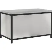 vidaXL Keukenopslag Kast HATTEM Zilverkleurig 90 x 50 x 53 cm Staal