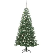 vidaXL Kerstboom Groen 240 cm PVC