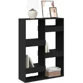 vidaXL Boekenkast 100x33x135 cm bewerkt hout zwart