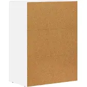 vidaXL Dressoir ELST, wit, 59 x 35 x 80,5 cm, houtvezel