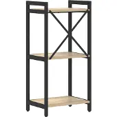 vidaXL Boekenplank 40 x 30 x 85 cm Bewerkt hout Sonoma Eik