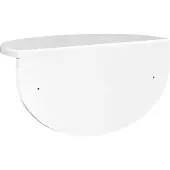 vidaXL Wandplank Muurmontage Hoogglans wit 38 x 19 x 19 cm