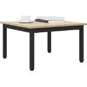 vidaXL Salontafel Sonoma 60 x 60 x 36 cm Bewerkt hout