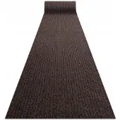 Dywany Łuszczów Ceylon Antislip Deurmat 200x480 cm - Bruin met Strepen