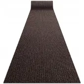 Dywany Łuszczów Ceylon Deurmat 100x320 cm - Antislip, Dik, Bruin met Strepen