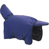 vidaXL Paardendeken Volledig marineblauw 135 cm Polyester