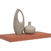 vidaXL Wandplank Muurmontage Rood 50 x 23,5 x 3,8 cm Bewerkt hout