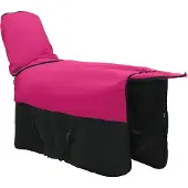 vidaXL Paardendeken Roze en Zwart 105 cm Polyester