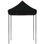 vidaXL Partytent 200 x 200 x 306 cm Zwart Oxford Stof