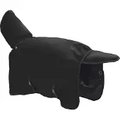 vidaXL Paardendeken Volledig zwart 105 cm Polyester