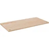 vidaXL Bureaublad 110x55x2,5 cm massief grenenhout