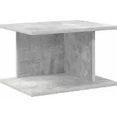 vidaXL Nachtkastje Beton Grijs 40 x 30 x 25 cm Bewerkt hout