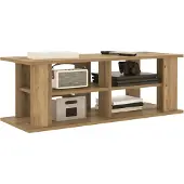 vidaXL TV-stand 96 x 35 x 33,5 cm Artisan Eiken Geconstrueerd hout