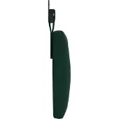 vidaXL Hangend hoofdbord Met LED-verlichting Donkergroen Fluweel