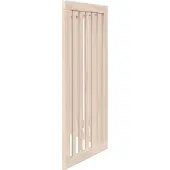 vidaXL Hondenhek opvouwbaar 3 panelen 150 cm populierenhout