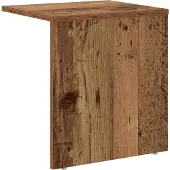 vidaXL Bijzettafel Oudhout 37 x 32 x 40 cm Bewerkt hout