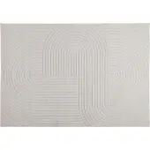 vidaXL Binnen- en buitenkleed PALMERAS Crème 170 x 120 cm Polyester