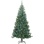 vidaXL Kerstboom Groen 240 cm PVC