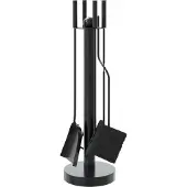 vidaXL 5-delige openhaardgereedschapset 18x56 cm staal