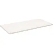 vidaXL Bureaublad 100x60x2,5 cm massief grenenhout wit