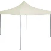 vidaXL Partytent Crème 200 x 200 x 315 cm Oxford Stof