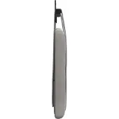 vidaXL Hangend hoofdbord Lichtgrijs Fluweel