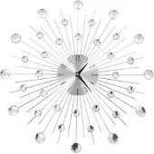 vidaXL Wandklok met quartz uurwerk, modern design, 50 cm