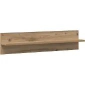 vidaXL TV wand eenheden met LED 6 st Artisan Eiken Bewerkt hout