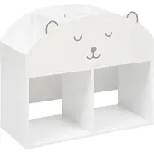 Atmosphera Teddy Opbergdoos - 30 x 64 x 56 cm, Kindvriendelijk Ontwerp