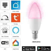 Alecto SMARTLIGHT30 Wi-Fi slimme LED-lamp 5 W wit