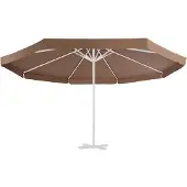 vidaXL Vervangingsdoek voor parasol 515 cm zandkleurig
