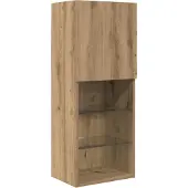 vidaXL TV Wandmeubels 6 st Artisan Eiken Bewerkt hout
