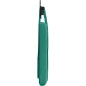 vidaXL Hangend hoofdbord Turquoise Fluweel
