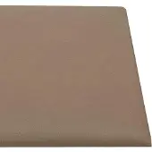 vidaXL Wand Hoofdbord 12 st 30 x 15 cm Cappuccino Stof